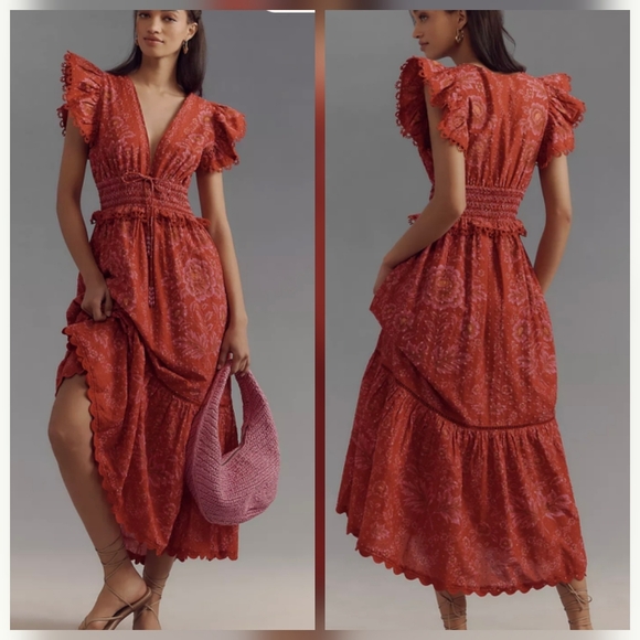 Farm Rio V Neck Maxidress